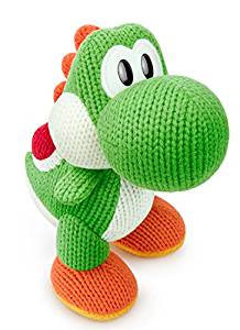 amiibo Green Yarn Big Yoshi(BIG SIZE) (Yoshi's Woolly World Series) for Nintendo Wii U, Nintendo 3D