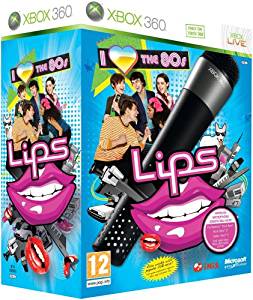 Lips: I Love the 80's - Game and Wireless Microphone (Xbox 360)